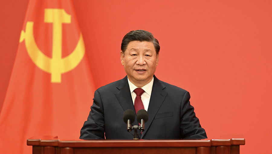 习近平在二十届中共中央政治局常委同中外记者见面时强调 始终坚持一切为了人民一切依靠人民 以中国式现代化全面推进中华民族伟大复兴